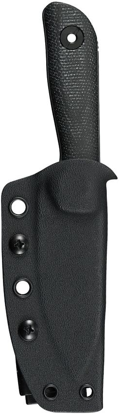 Kunwu Stiffy P Fixed Blade Black DLC VANADIS8 Steel Knife