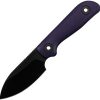 Kunwu Stiffy P Fixed Blade DLC Purple G10 VANADIS8 Steel