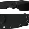 Kunwu Stiffy D Fixed Blade Black VANADIS4 Steel Knife