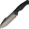 Kunwu Stiffy G Fixed Blade Black DLC ASSAB 88 Steel Knife