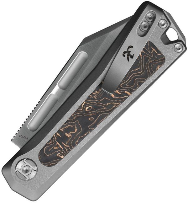 KUNJ708T1_add_01.jpg Kunwu Geezer Slip Joint Folding Knife Elmax Steel Titanium