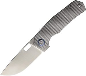 TL505BKSA Tao III Framelock Folding Knife Vanax Steel Titanium