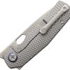 TL505BKSA Tao III Framelock Folding Knife Vanax Steel Titanium
