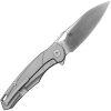 KUNK704_add_01.jpg Kunwu Zen Framelock Folding Knife Gray Titanium Elmax Steel