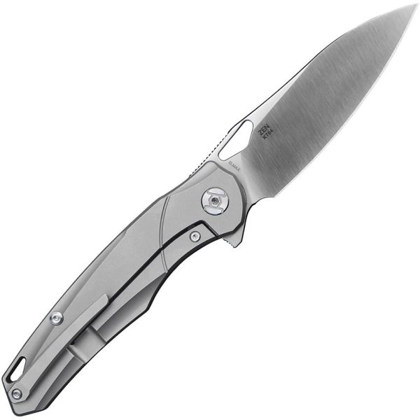 KUNK704_add_01.jpg Kunwu Zen Framelock Folding Knife Gray Titanium Elmax Steel