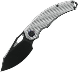 Kunwu Padre Framelock DLC Folding Knife Vanax Steel Titanium