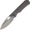 Kunwu Excalibur Framelock Folding Knife Vanax Steel Titanium