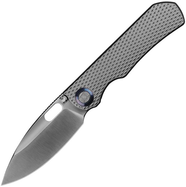 Kunwu Excalibur Framelock Satin Vanax Steel Folding Knife