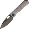 KUNK709T3.jpg Kunwu Excalibur Framelock DLC Folding Knife Vanax Steel Titanium