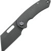 KUNK710TR1S.jpg Kunwu Primo Framelock SW Folding Knife Titanium VANCRON Steel