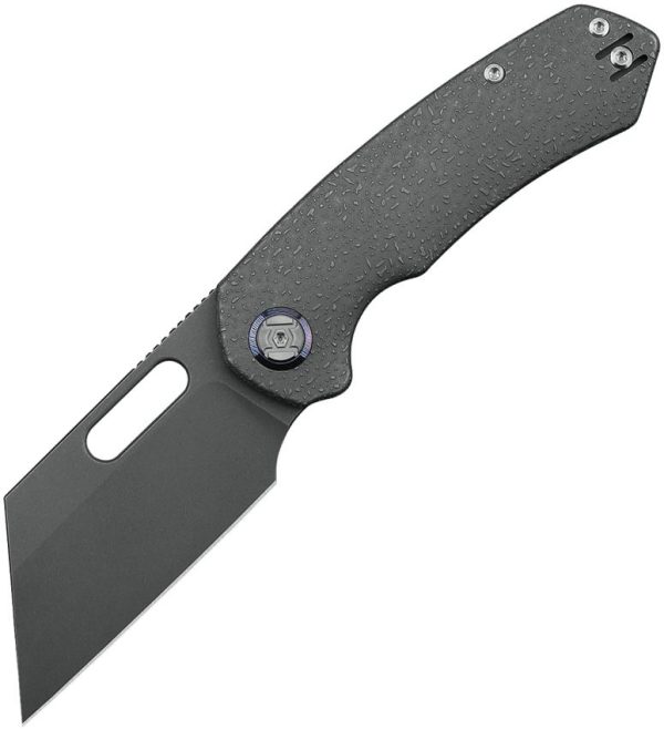 KUNK710TR1S.jpg Kunwu Primo Framelock SW Folding Knife Titanium VANCRON Steel