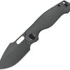 Kunwu Gringo Framelock S390 Stonewash Folding Knife Titanium