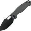 KUNK712T3.jpg Kunwu Gringo Framelock S390 Black DLC Titanium Folding Knife