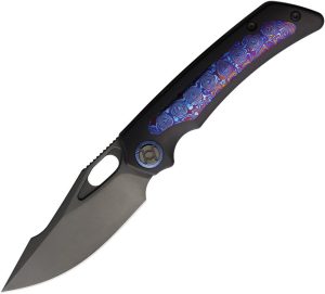 KUNK713T4.jpg Kunwu Jericho DLC Folding Knife Black Handle EDC