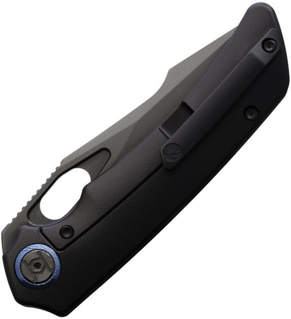 KUNK713T4_add_01.jpg Kunwu Jericho DLC Folding Knife Black Handle EDC