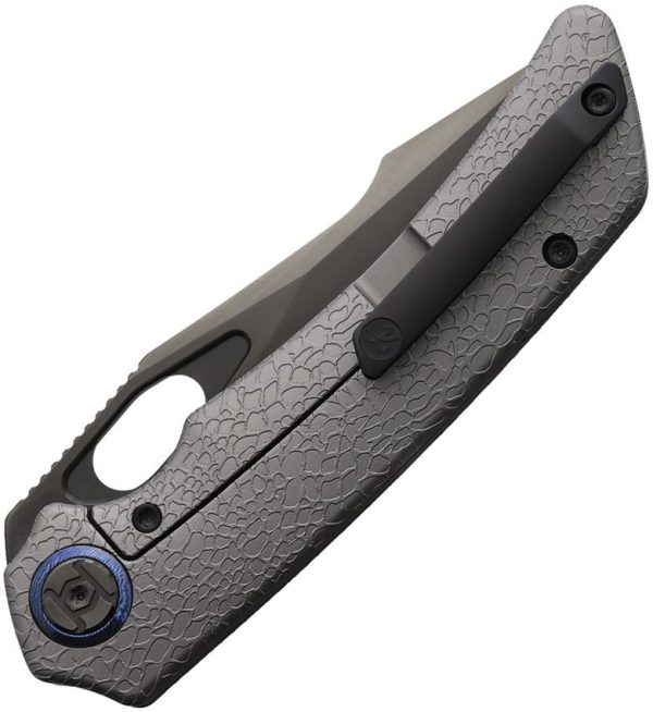 KUNK713TR23_add_01.jpg Kunwu Jericho DLC Folding Knife Black Tactical EDC