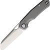 Kunwu TAO Framelock Sheepsfoot Folding Knife VANAX Titanium