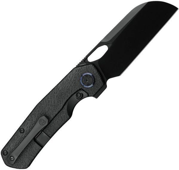 KUNS703LR2_add_02.jpg Kunwu S-Tao II Framelock Folding Knife Vanax DLC Titanium