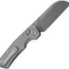 Kunwu Compact Chad XT Lock Folding Knife Titanium PM60 Steel