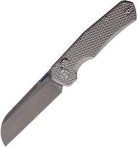 Kunwu Chad XT Lock Ti Folding Knife PM 60 Steel Titanium