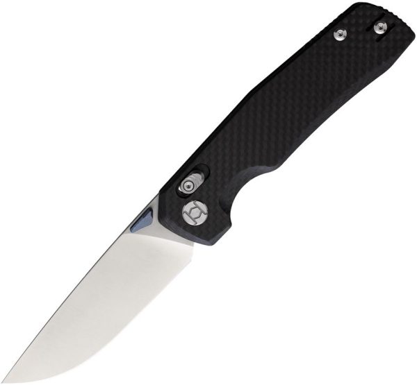 Kunwu X-TAO XT Lock Folding Knife Carbon Fiber Elmax Steel