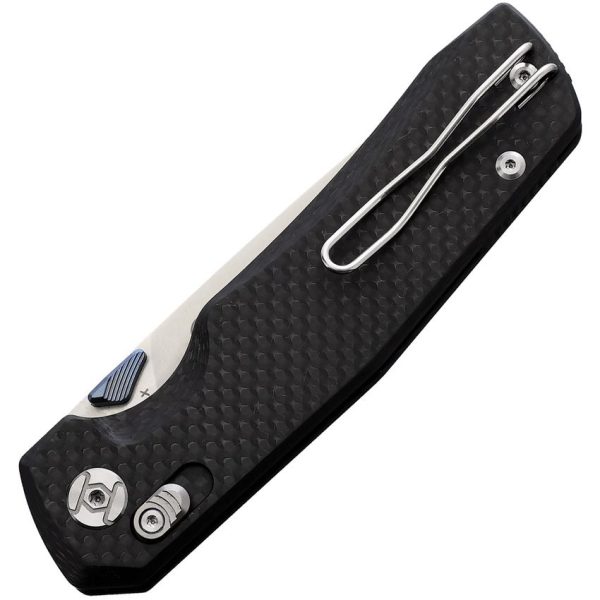 Kunwu X-TAO XT Lock Folding Knife Carbon Fiber Elmax Steel