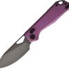 KUNX705T3.jpg Kunwu Pulsar XT Lock Purple Ti Folding Knife Elmax Steel