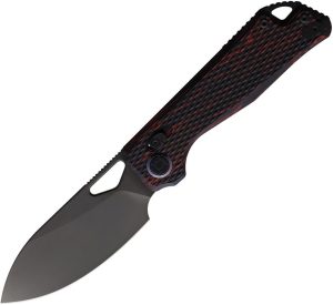 Kunwu Pulsar XT Lock Black DLC Folding Knife Elmax Steel