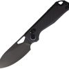 Kunwu Pulsar XT Lock Folding Knife DLC Elmax Carbon Fiber