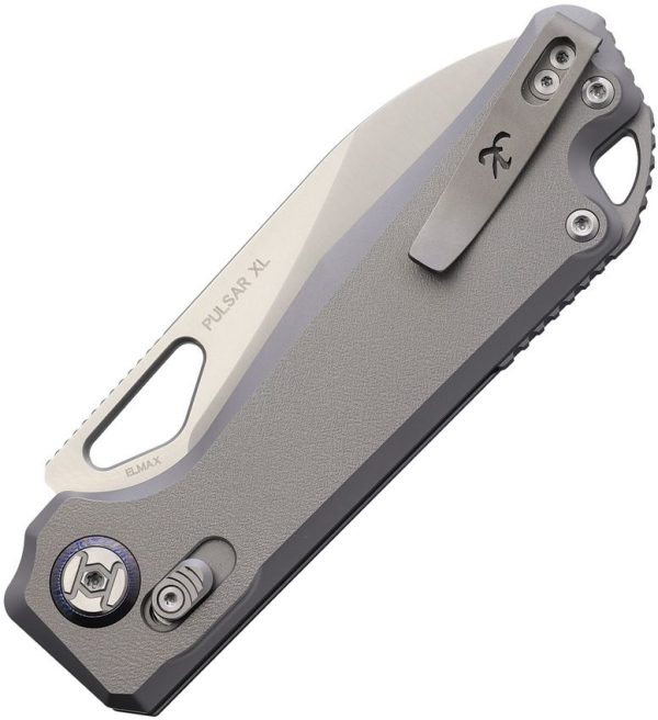 KUNX705XLT2_add_01.jpg Kunwu Pulsar XT Lock Folding Knife Elmax Steel Titanium
