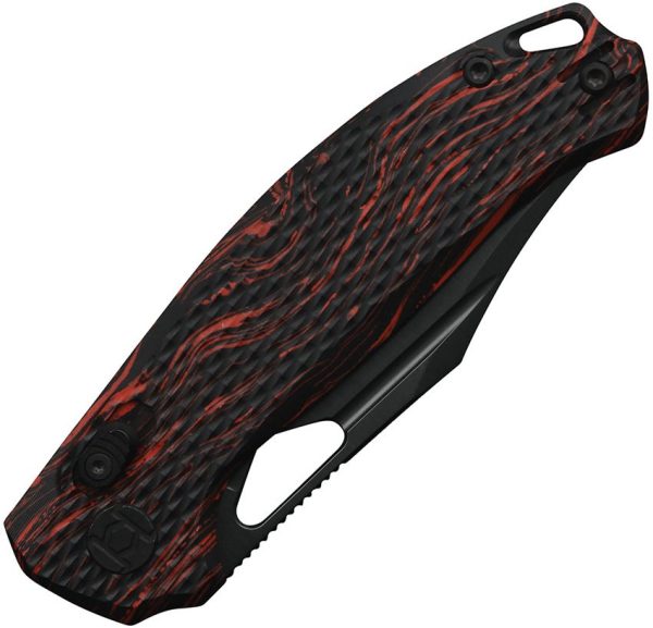 KUNX707A1_add_03.jpg Kunwu Django Crossbar Lock Folding Knife Elmax Steel Red Black