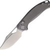 Kunwu Django Crossbar Lock Folding Knife Elmax Titanium