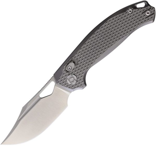 Kunwu Django Crossbar Lock Folding Knife Elmax Titanium