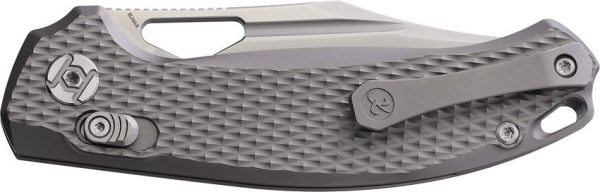 Kunwu Django Crossbar Lock Folding Knife Elmax Titanium