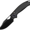 KUNX707XLF.jpg Kunwu DJANGO Crossbar Lock Folding Knife Elmax Black DLC