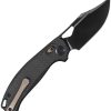 KUNX707XLF_add_02.jpg Kunwu DJANGO Crossbar Lock Folding Knife Elmax Black DLC