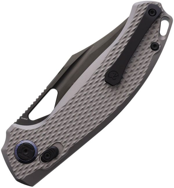 KUNX707XLT3_add_01.jpg Kunwu Django XL XT Lock Gray Titanium Folding Knife Elmax