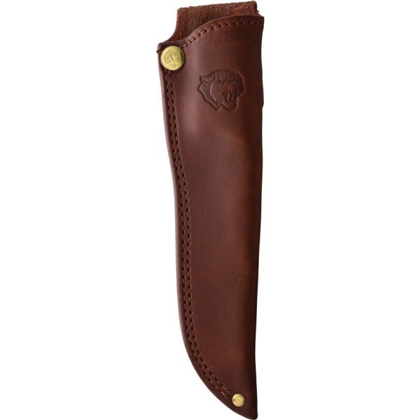 Katz Lion King Premium 302 Fixed Blade Knife AUS-8A Ash Wood