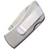 Katz Bobcat Money Clip Lockback Folding Knife Red Pakkawood
