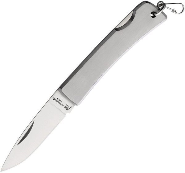Katz Slim Line Lockback - Stainless Handle & Blade