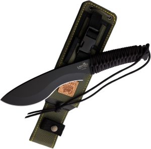 Linton Cutlery Machete Black 7.5in Powder Coated