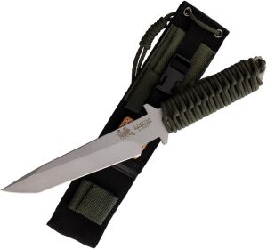 Linton Cutlery Fixed Blade Tanto 6in Bead Blast