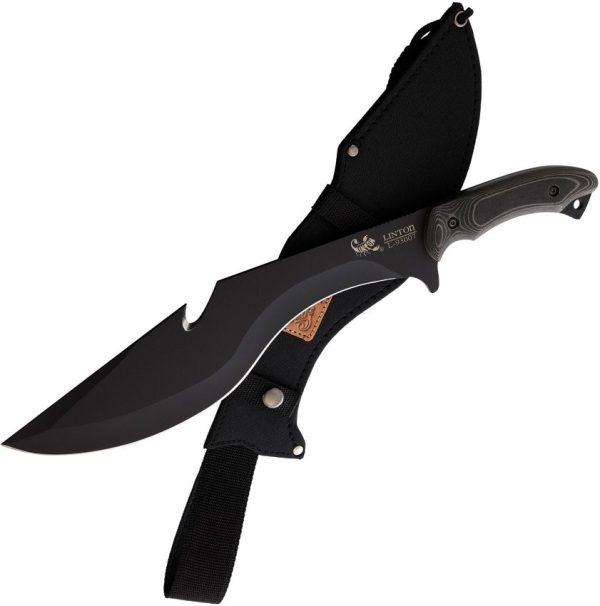 Linton Cutlery Machete Black 12 inch Blade
