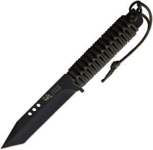 Linton Cutlery Tanto Fixed Blade 6.5in Black
