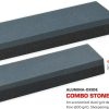 Lansky LCB6FC ComboStone Dual Grit Bench Stone