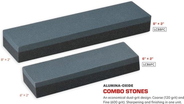 Lansky LCB8FC ComboStone Dual Grit Bench Stone
