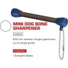 Lansky Mini Dog Bone Sharpener - Medium Grit Keyring