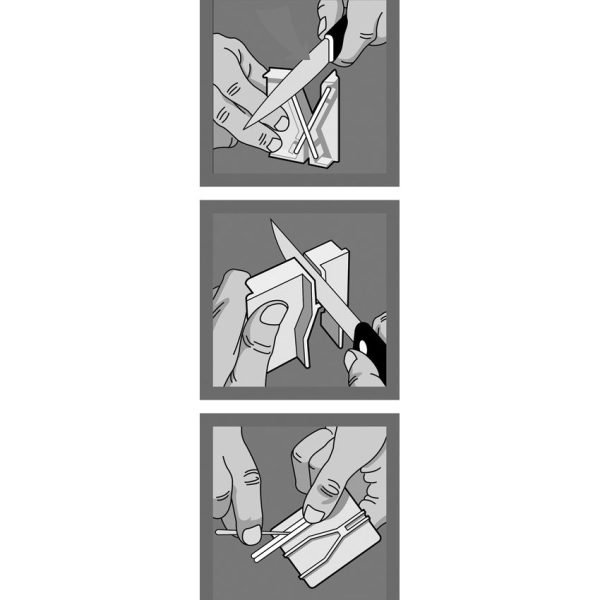 Lansky LCKEY Mini Crock Stick Sharpener - Keychain