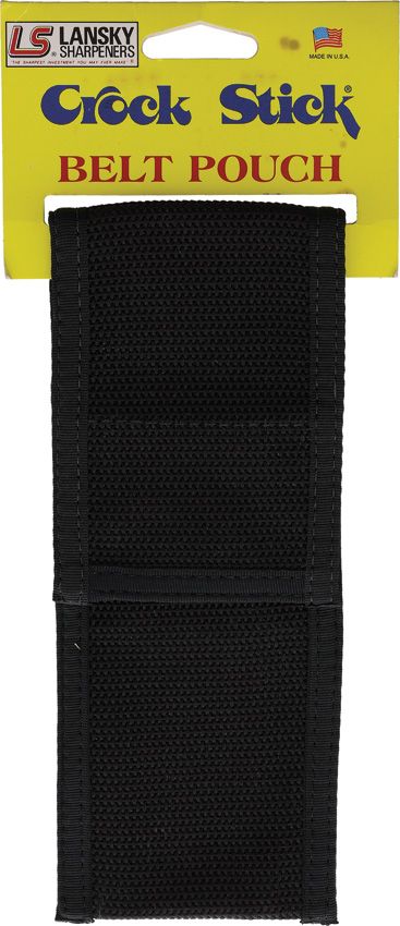 Lansky Crock Stick Belt Pouch - Black Ballistic Nylon