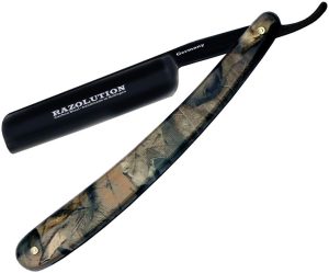 Razolution Vintage Razor Straight Razor - Forest Green